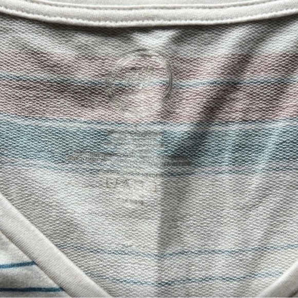 Maurices Multicolor Striped Pocket Tee With Pocket - Picture 4 of 4